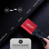 5x HDMI Kabel 1,5m Set 4K Ultra HD High Speed kabel 18...