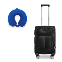 Reisekoffer M Schwarz, Koffer mit 4 laufruhigen Rollen...